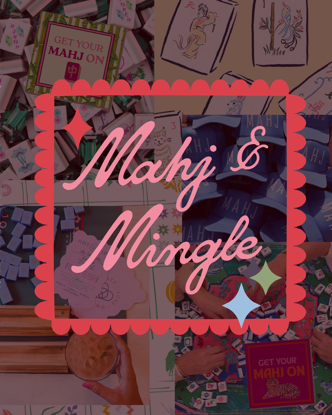 MAHJONG OPEN PLAY- FRIDAY, FEB 13TH (7:30-9PM)