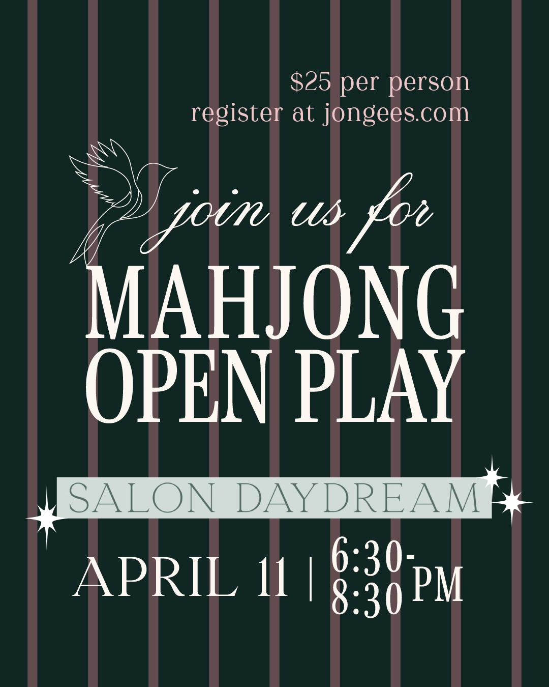 A Mahjong Evening at Salon Daydream