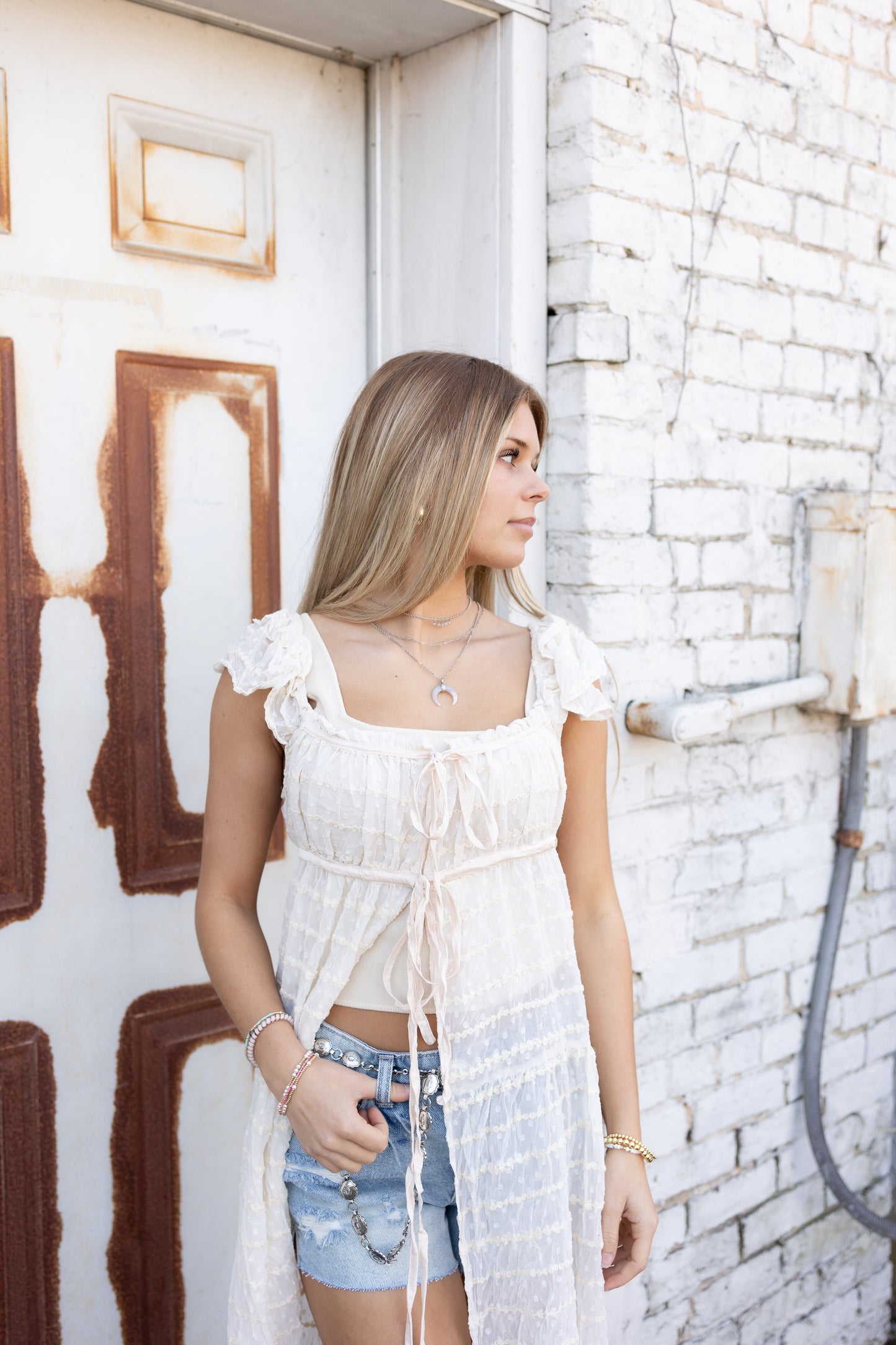 Sheer Boho-Chic Cardigan