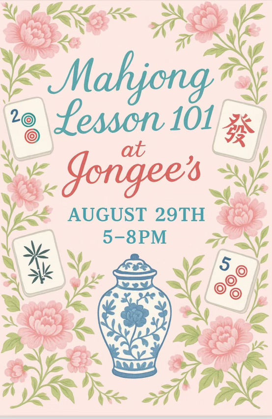 Mahjong 101 Lesson - August 29th Live Event in Store