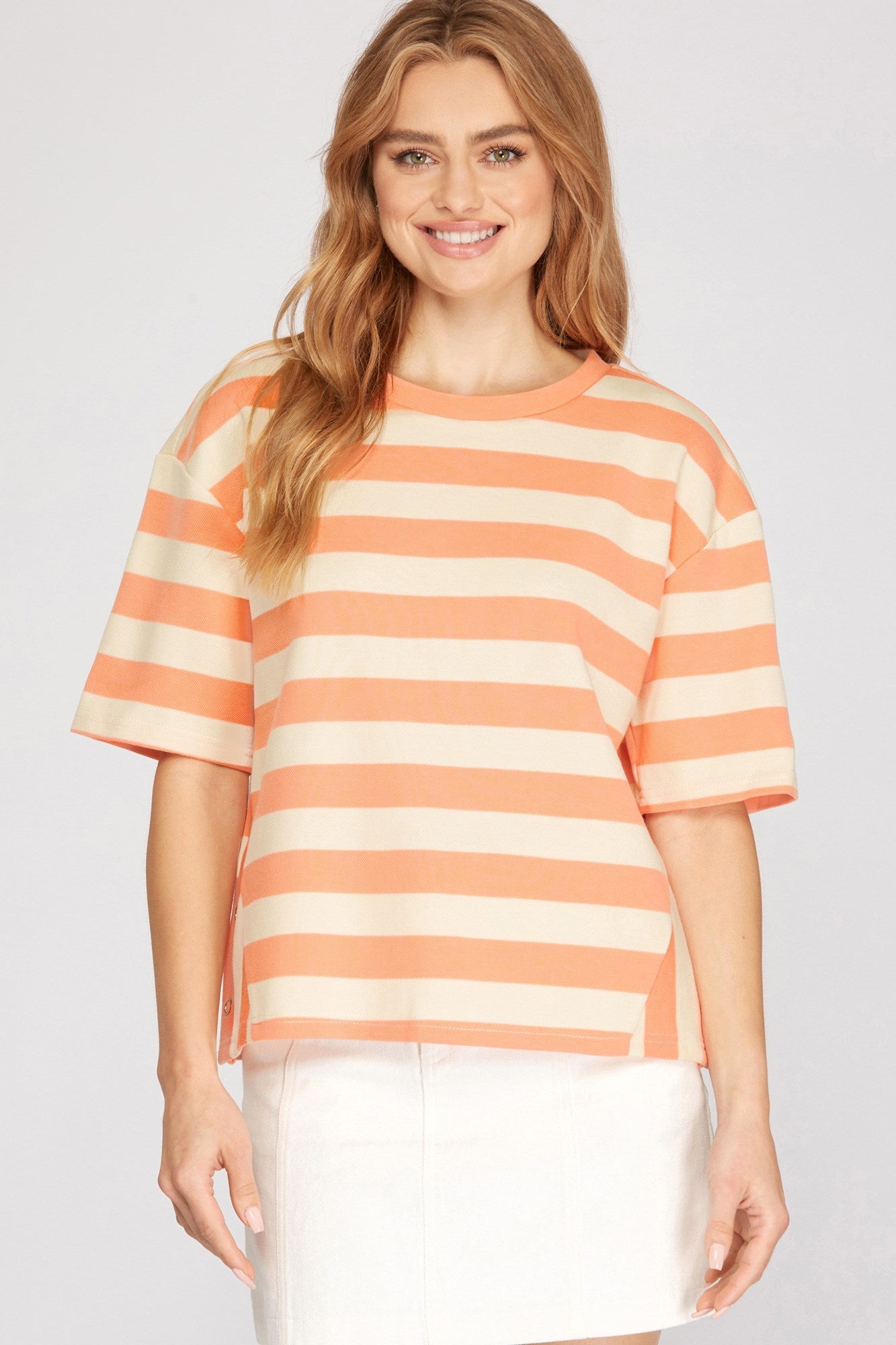 Sunset Stripes Knit Top