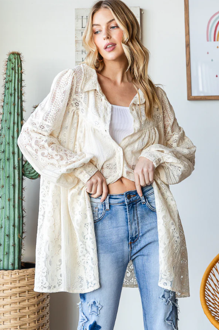 Victorian Grace Flare Shirt