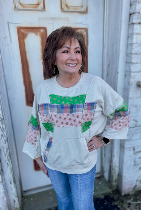 Rustic Revival Terry Pullover