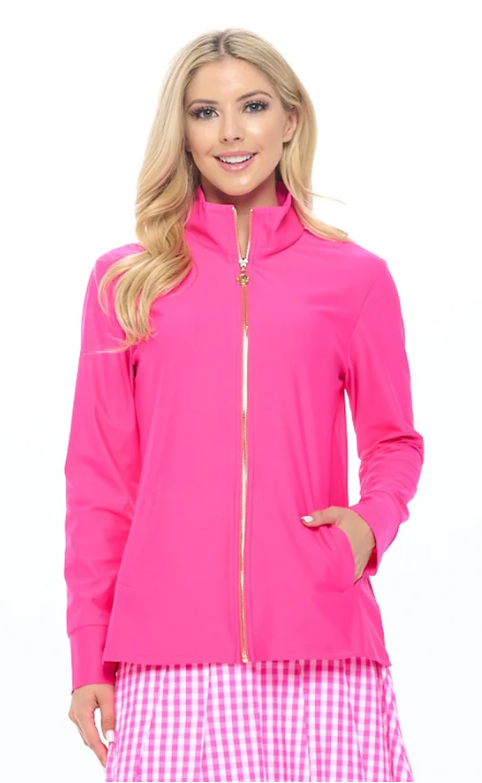 Penelope High Neck Full Zip Jacket