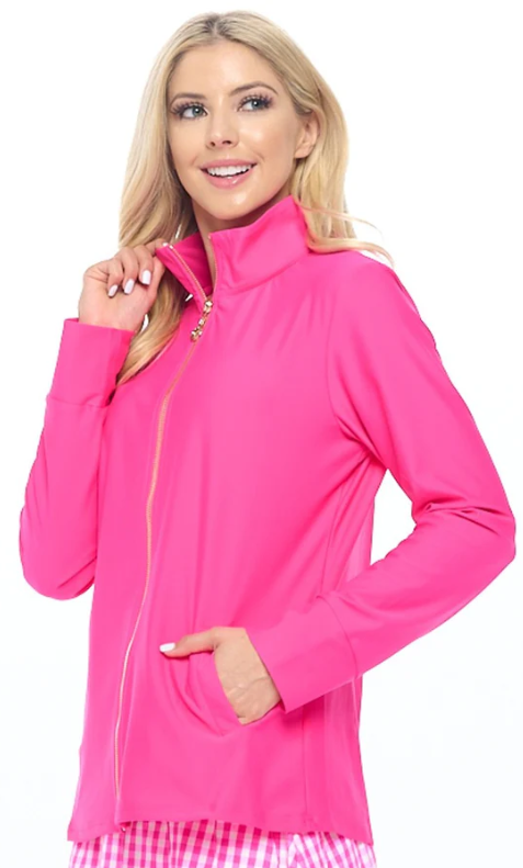 Penelope High Neck Full Zip Jacket