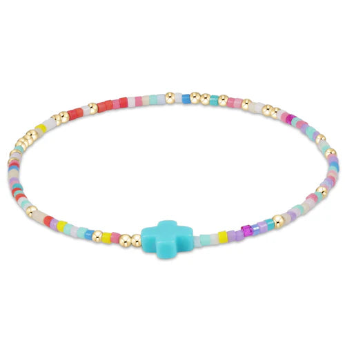 2025 Spring & Summer Hope Unwritten Signature Cross Bracelet