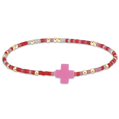 2025 Spring & Summer EGirl Hope Unwritten Signature Cross Bracelet