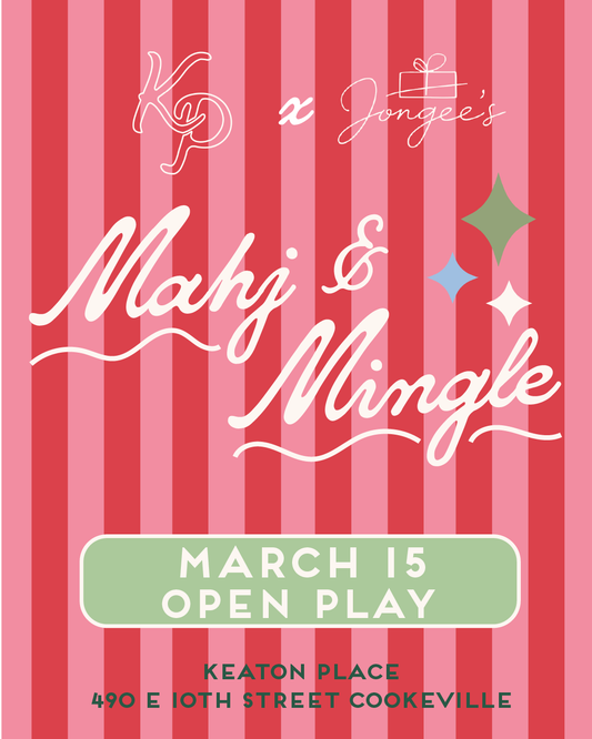 Mahjong Open Play- March 15th at Keaton Place