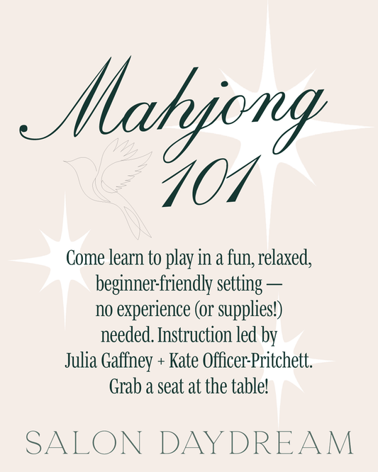 A Mahjong Evening at Salon Daydream