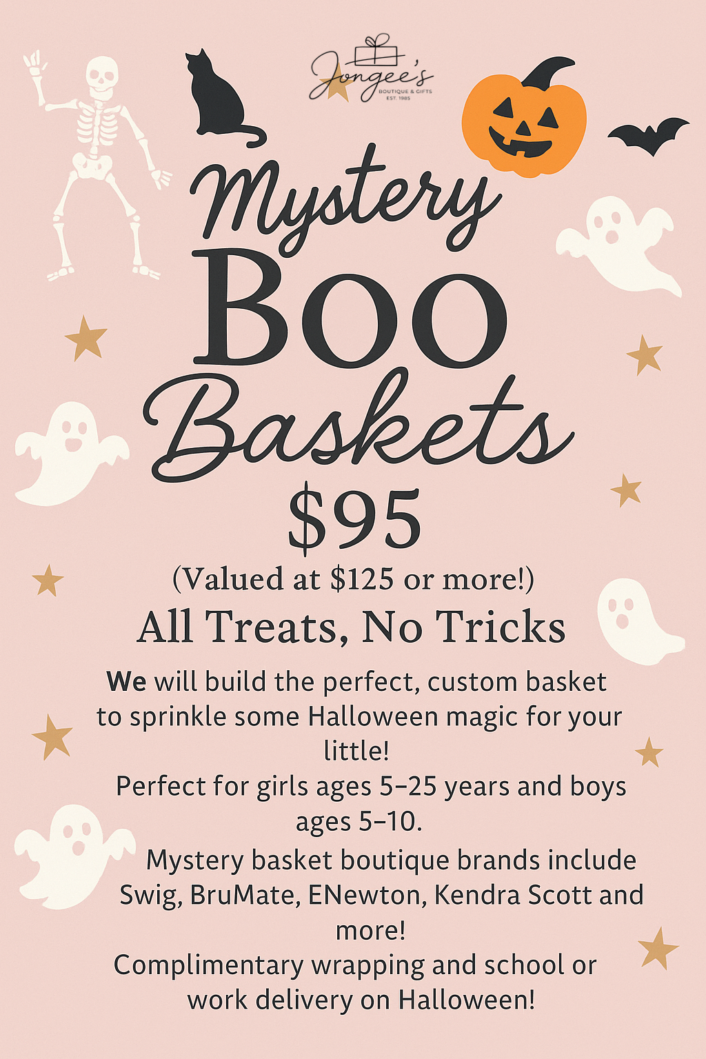 Mystery Boo Basket