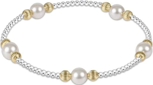 Enewton - Purpose Pearl 6mm Bead Bracelet - Dignity