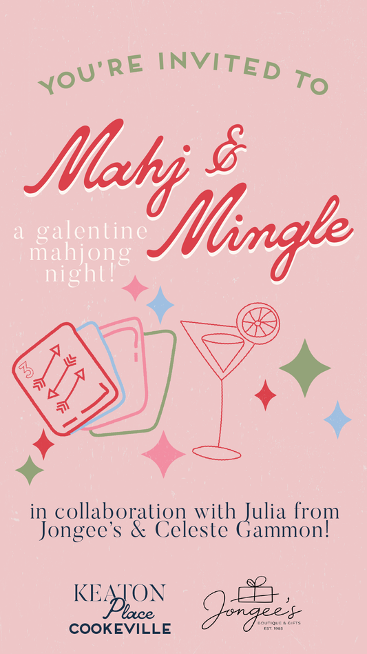 MAHJONG OPEN PLAY- FRIDAY, FEB 13TH (7:30-9PM)