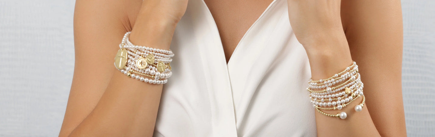 Enewton - 2025 Fall Winter Pearl Pattern Bracelets