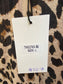 Sharon Puff Sleeve textured Cheetah Print THML Dress