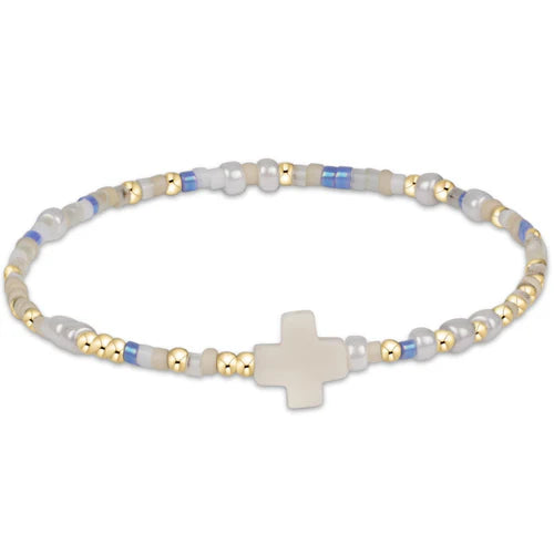 2025 Spring & Summer EGirl Hope Unwritten Signature Cross Bracelet