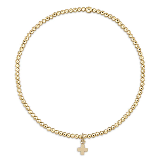 Mother's Day Signature Cross Charm Stack