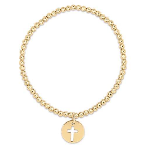 Enewton - Extends - Classic Gold 3mm Blessed Gold Disk