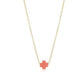 16" necklace gold - signature cross small